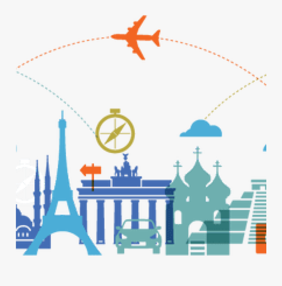 Transparent Border Clipart Images - Travel Border Clip Art, Transparent Clipart