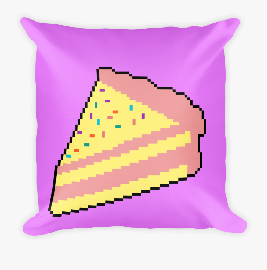 Square Pillow Case W/ Stuffing - Cushion, Transparent Clipart