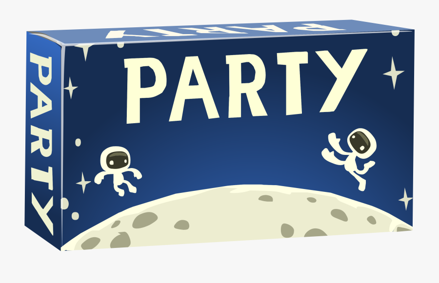 Party Pack Toxic Moon Clip Arts - Winter Party Clipart, Transparent Clipart