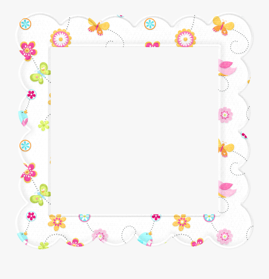 Transparent Baby Girl Clipart Borders - Baby Girl Border Clipart Png, Transparent Clipart