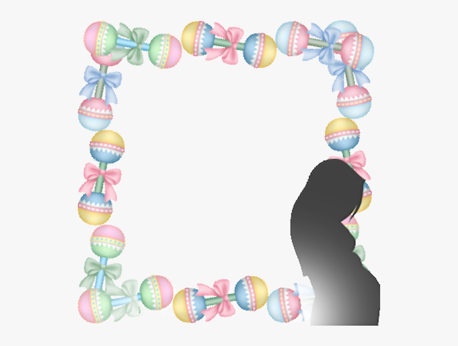 Transparent Baby Shower Border Clipart - Baby Shower Frame Png, Transparent Clipart