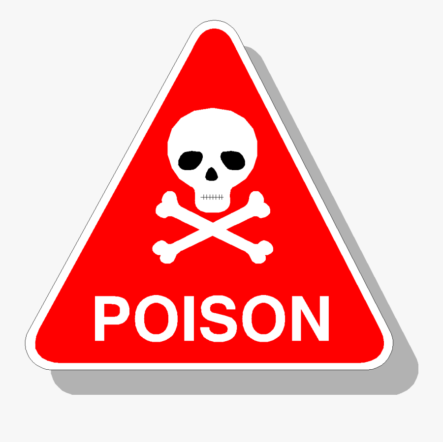 Poison Symbol, Transparent Clipart