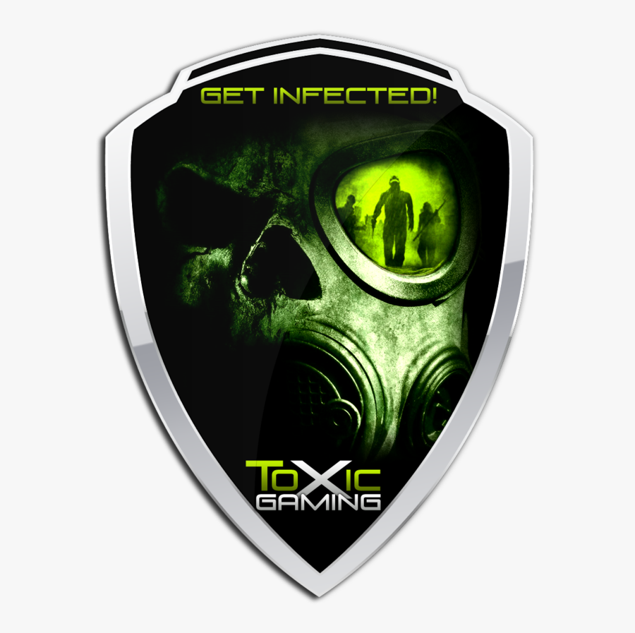 7 Best Images Of Gaming Clan Logos - Green And Black Skull, Transparent Clipart