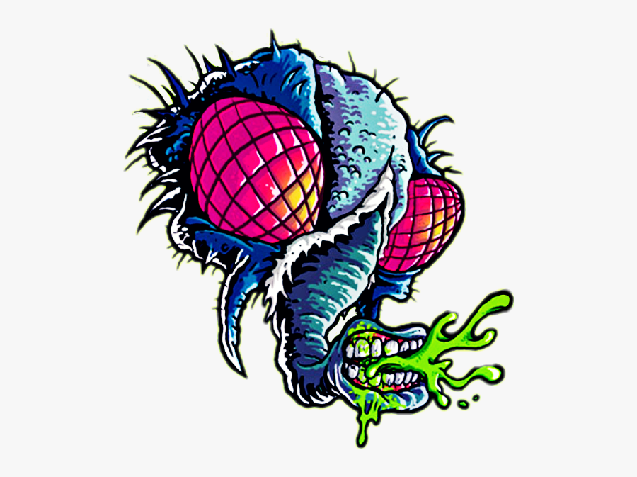 #fly #mosca #sticker #toxic #art #zombie #popart #urban - Felix La Flame, Transparent Clipart