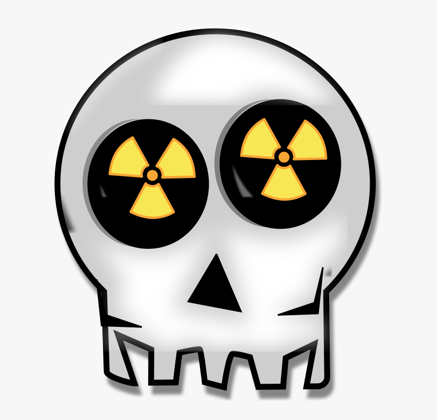 Nuclear Skull - Clipart Calavera, Transparent Clipart
