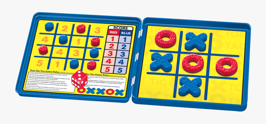 Magnetic Tic Tac Toe, Transparent Clipart