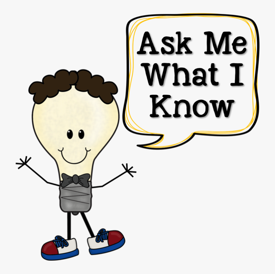August - Ask Me Clip Art, Transparent Clipart
