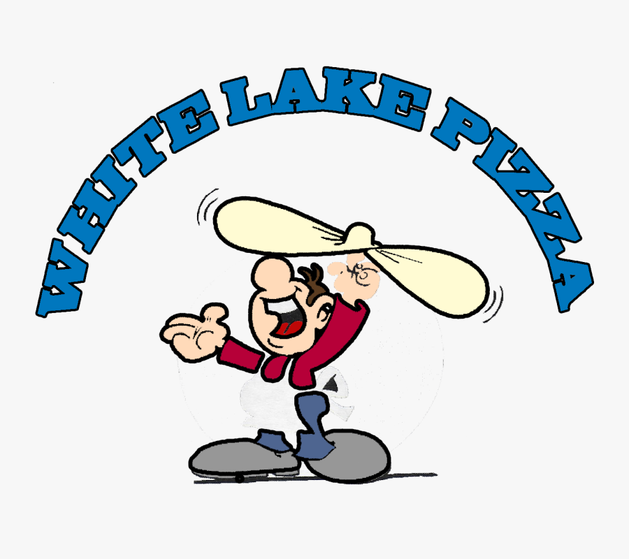 White Pizza - Cartoon, Transparent Clipart
