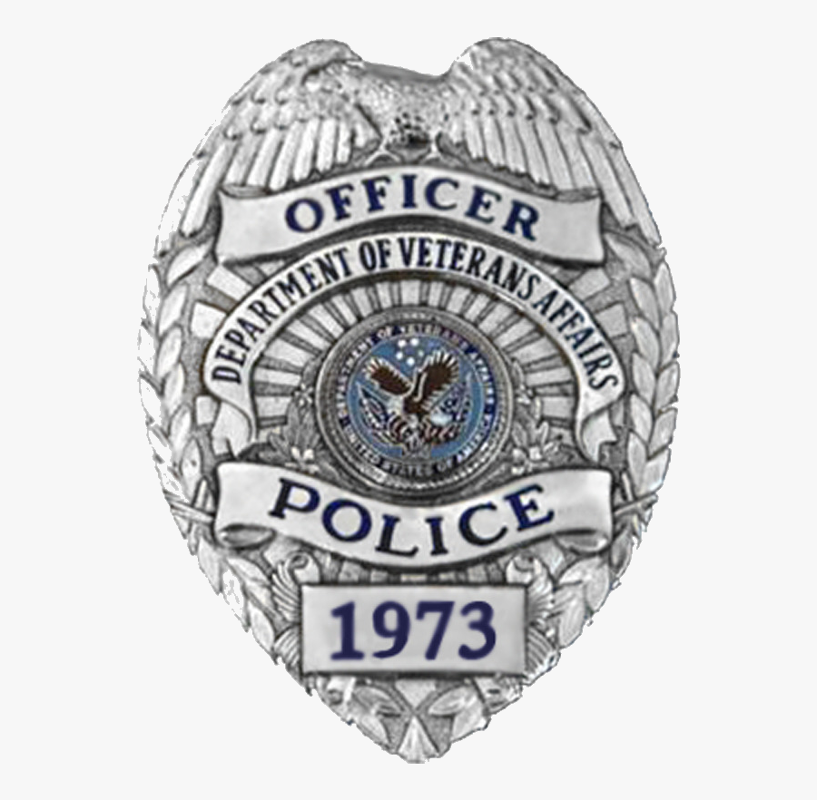 Veterans Affairs Police Badge - Veterans Administration Police Badge, Transparent Clipart