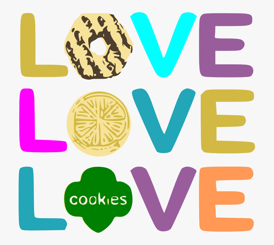 Girl Scout Cookie Clip Art, Transparent Clipart