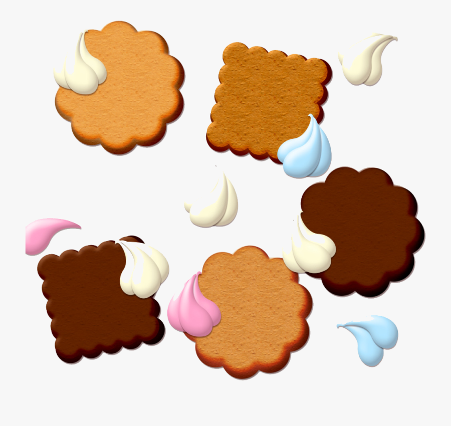 Cookie Icing Clip Art - Cookies With Icing Cartoon, Transparent Clipart