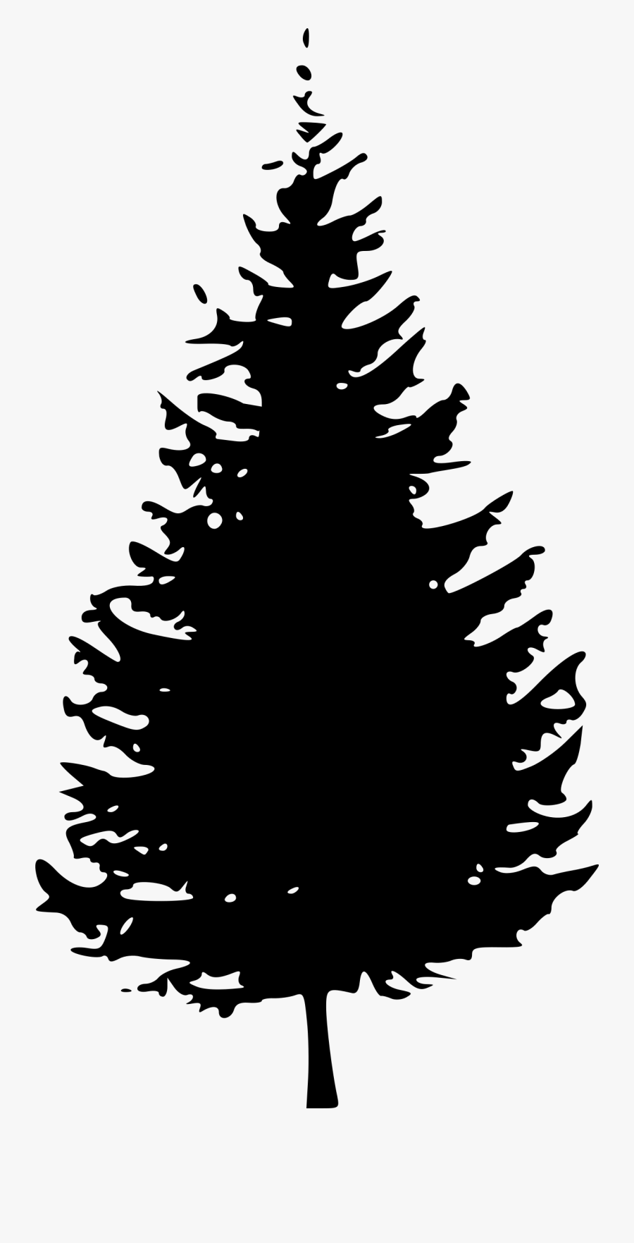 Tree By Lake Clipart Royalty Free Download - Clipart Pine Trees Black And White, Transparent Clipart