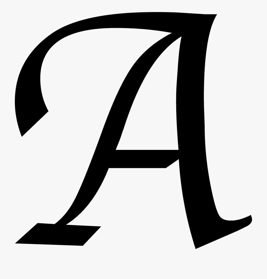 Letter A Clipart M Png C Free N Pictures B Writing - Letter A With Transparent Background, Transparent Clipart