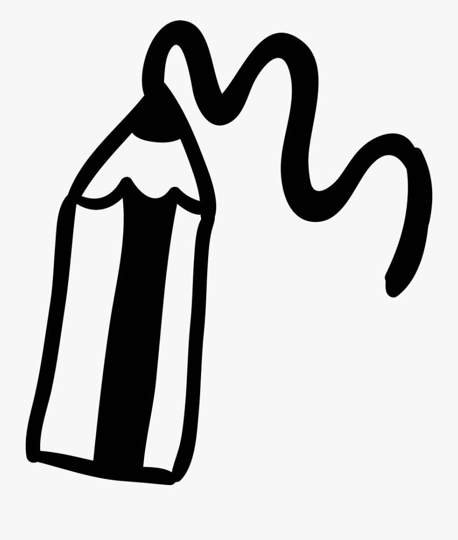 Pencil Hand Drawn Writing Tool Comments - Caracteristicas De Una Autobiografia, Transparent Clipart