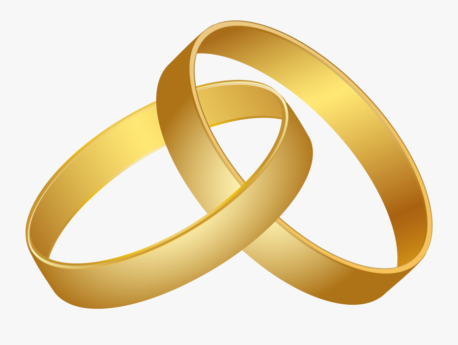Wedding Rings Gold Png Clip Art - Png Format Transparent Background Wedding Rings Png, Transparent Clipart