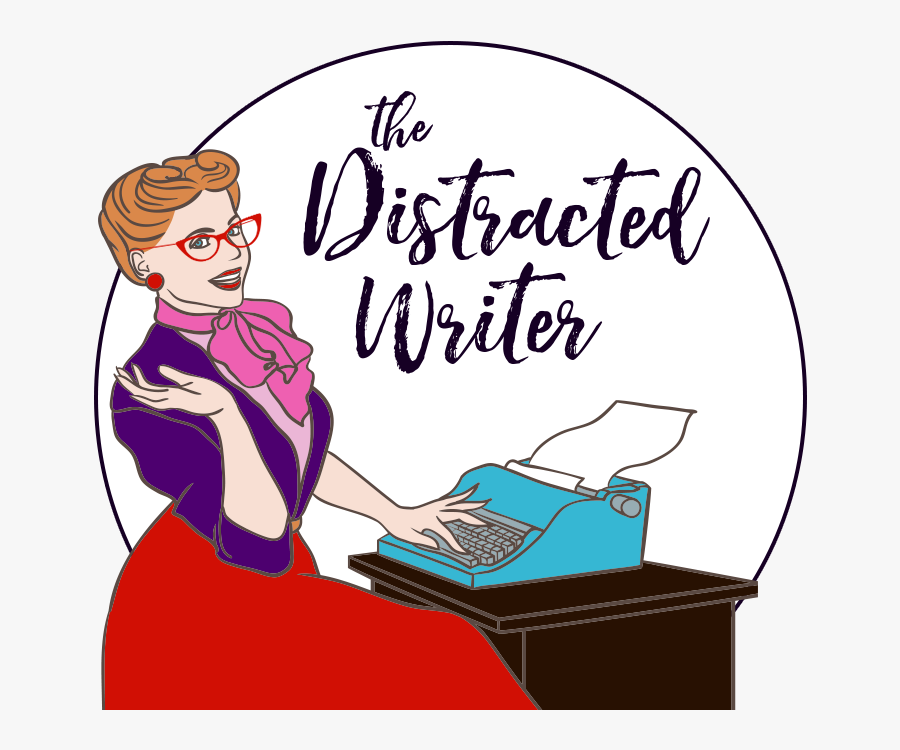 Story Clipart Author At Work - Girl Writing Clipart Author, Transparent Clipart