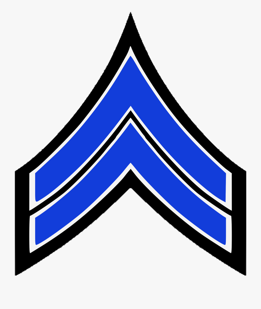 Police Badge Outline 17, Buy Clip Art - Sgt Stripes, Transparent Clipart
