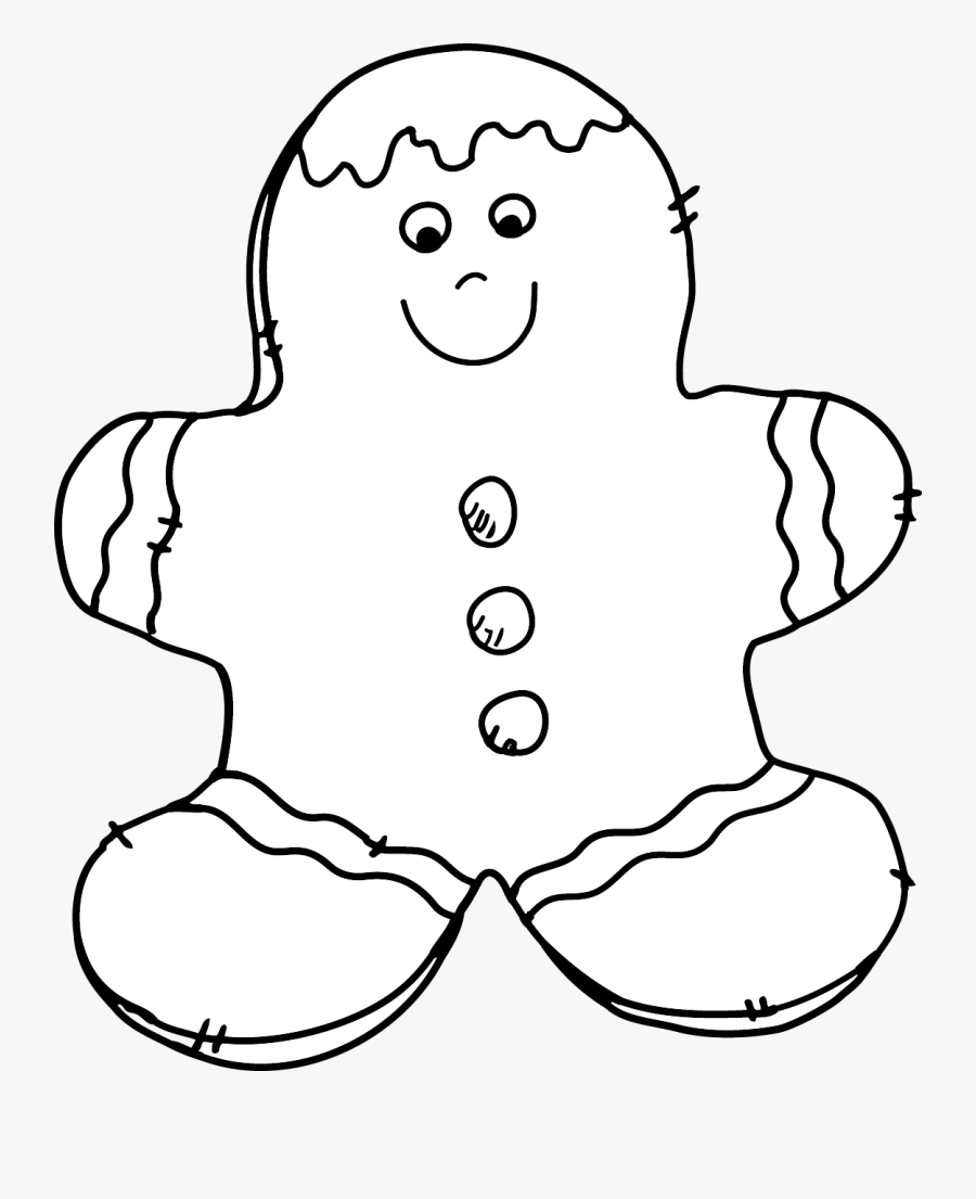Christmas Cake Clipart Black And White, Transparent Clipart