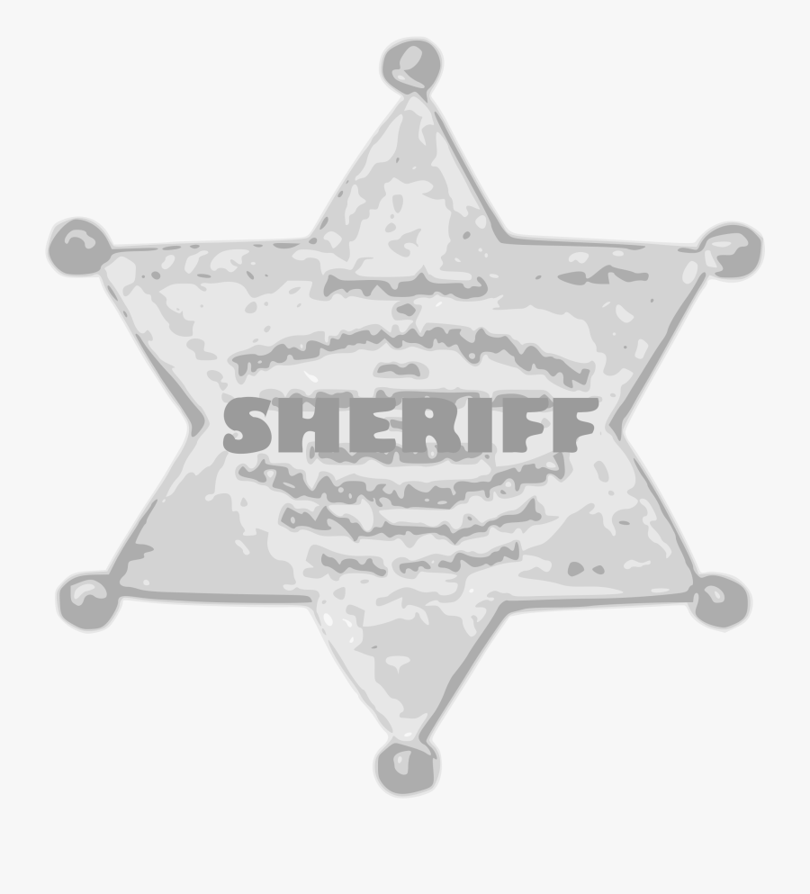 Classic Sheriff Big Image - Sheriff, Transparent Clipart