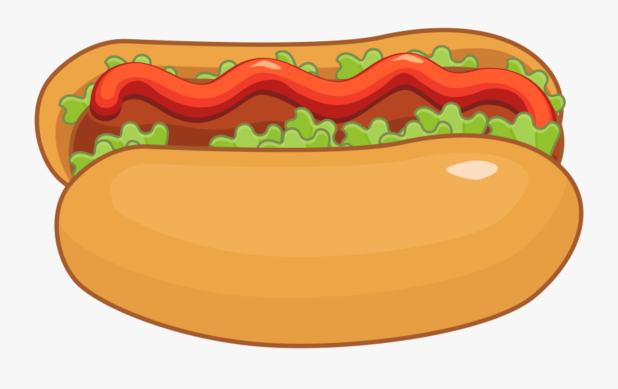 Hot Dog Png Clipart - Hot Dog Bun Clipart, Transparent Clipart