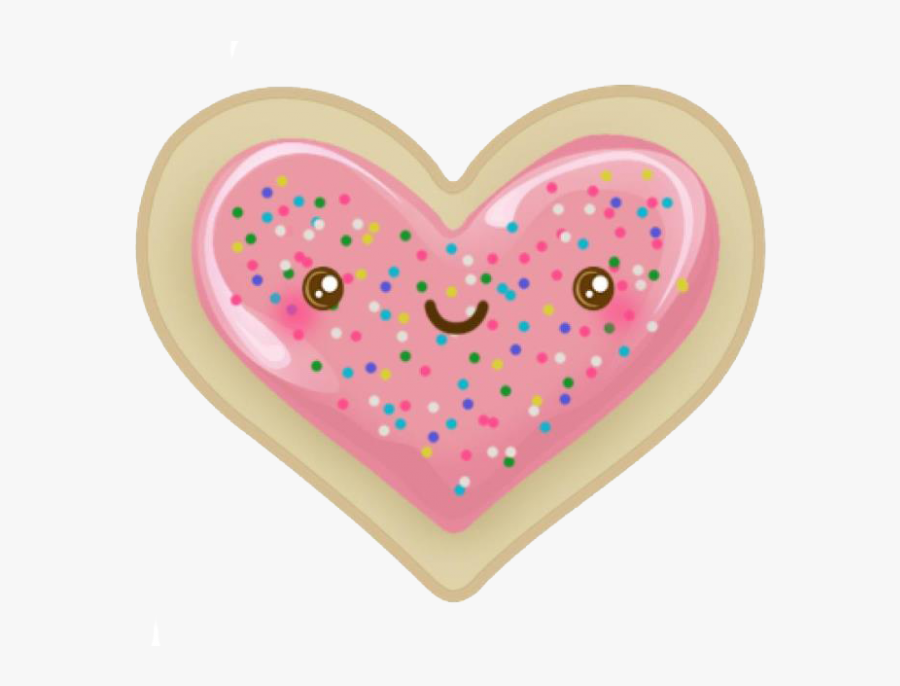 Art,baked Goods,food,heart,finger And Crackers,graphics - Heart, Transparent Clipart