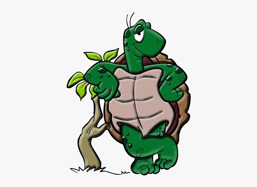 Amphibian Animal Cartoon Free - Cartoon Turtle Png, Transparent Clipart