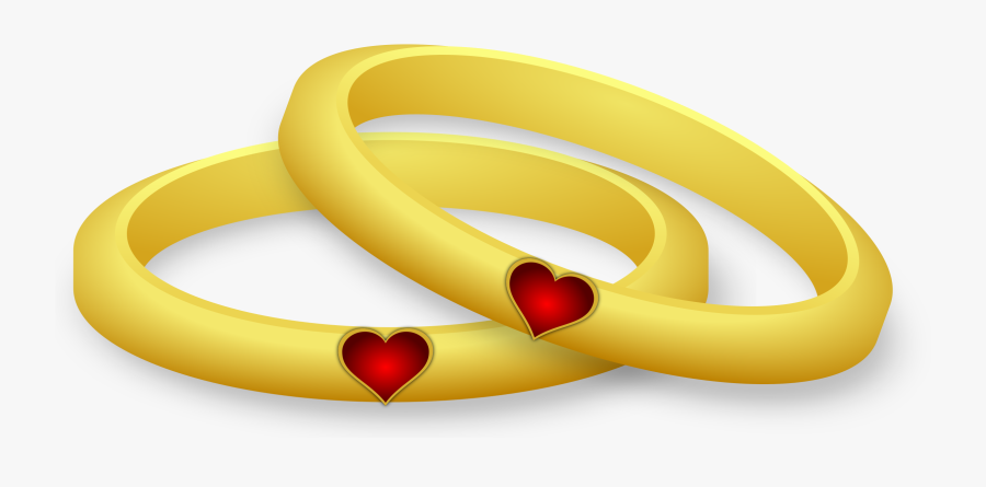 Wedding Ring,bangle,body Jewelry - Wedding Ring Cartoon Png, Transparent Clipart