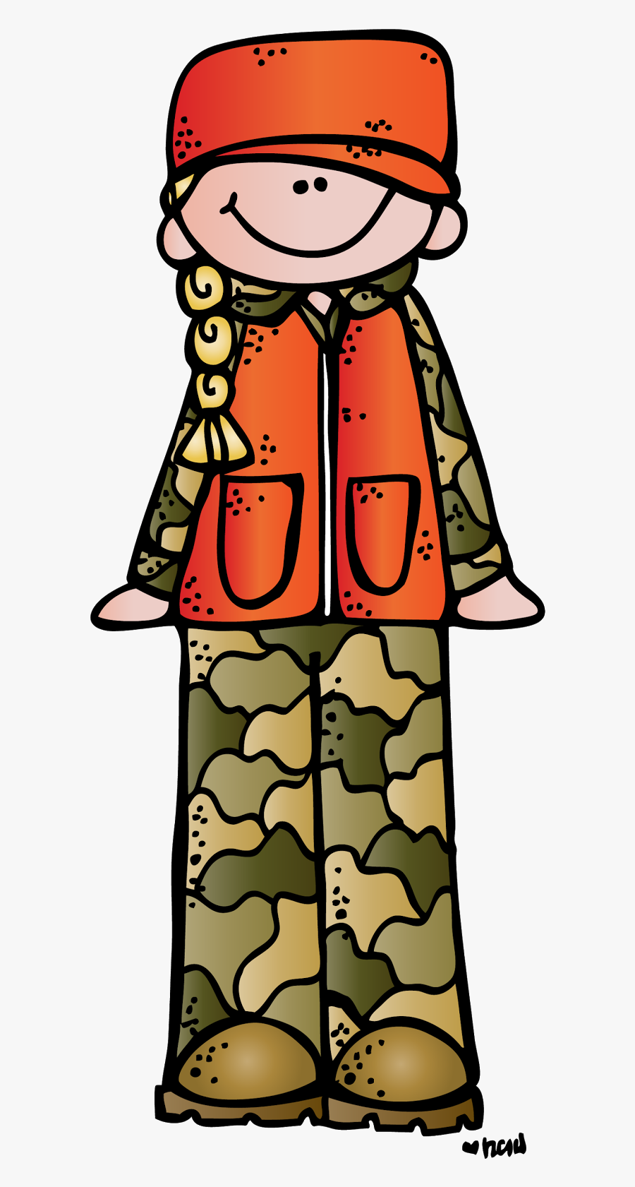 Hunting 0 Images About Clipart On Clip Art Ninja Turtles - Girl Hunter Clipart, Transparent Clipart