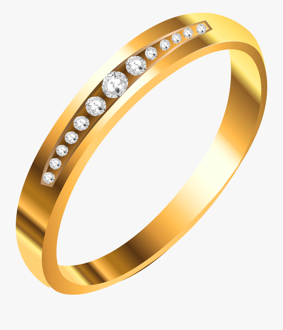 Gold Ring In Png, Transparent Clipart
