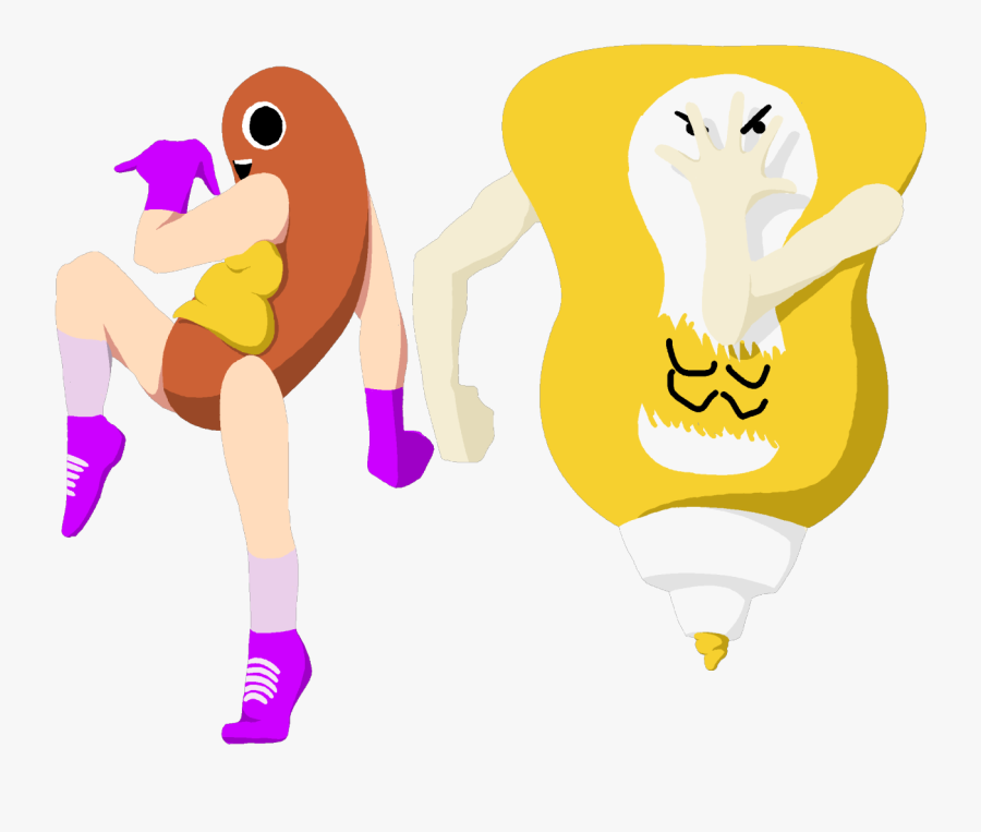 Hot Dog Clipart Animated - Life Is Strange Mustard, Transparent Clipart