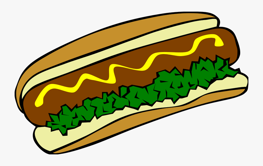 Fast Food Clipart - Hot Dog Clip Art, Transparent Clipart