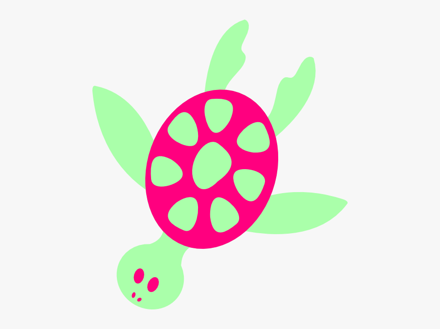 Transparent Turtle Clip Art - Simple Cartoon Sea Turtle, Transparent Clipart