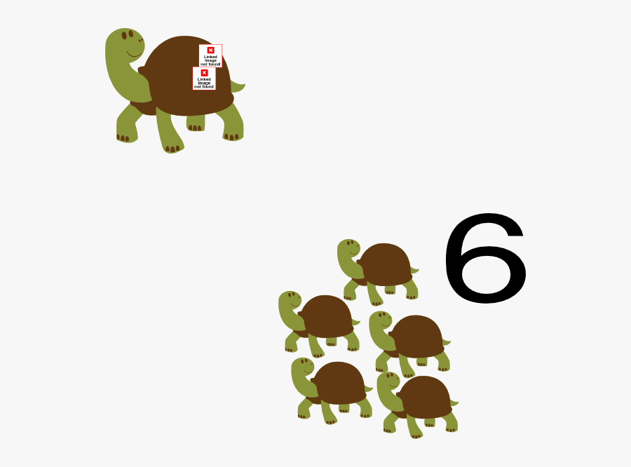 Number 6, Transparent Clipart