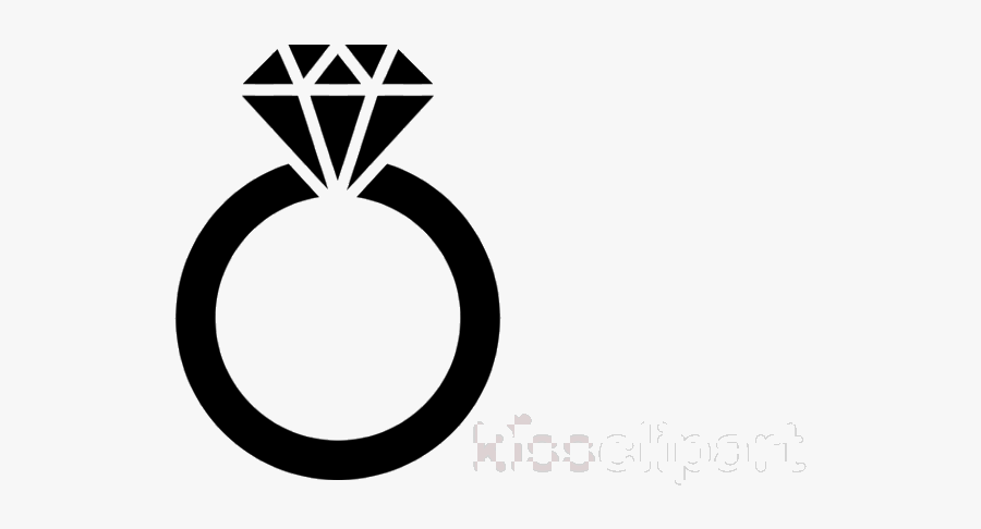 Diamond Ring Black Transparent Image Clipart Free Png - Ring Clipart Black Png, Transparent Clipart