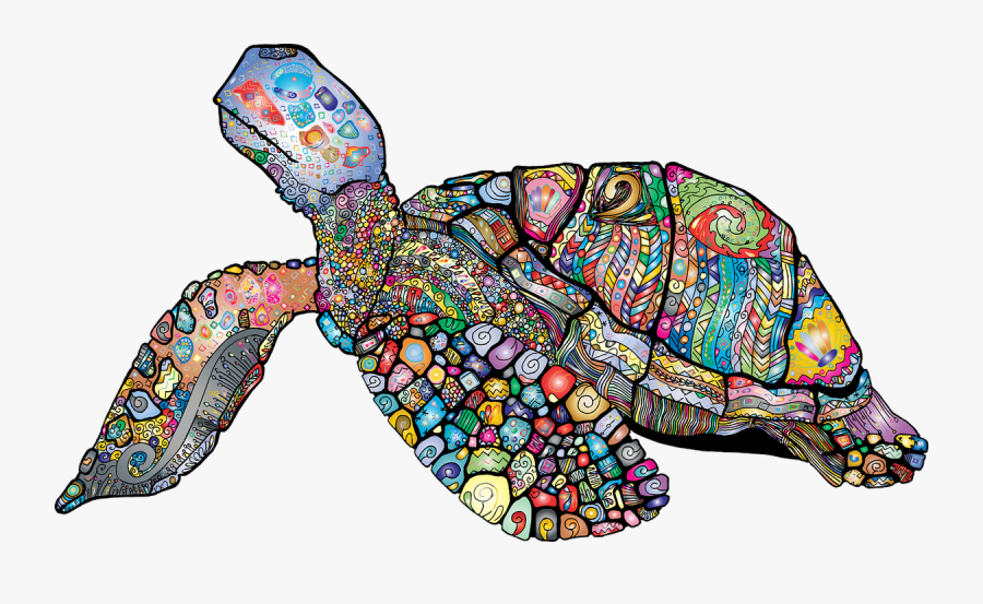 Clip Art Free Photo Floral Sea - Save The Turtles Day, Transparent Clipart