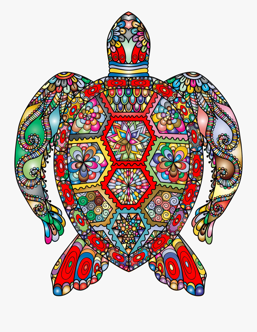 Floral Sea Line Art - Rangoli On Say No To Plastic, Transparent Clipart