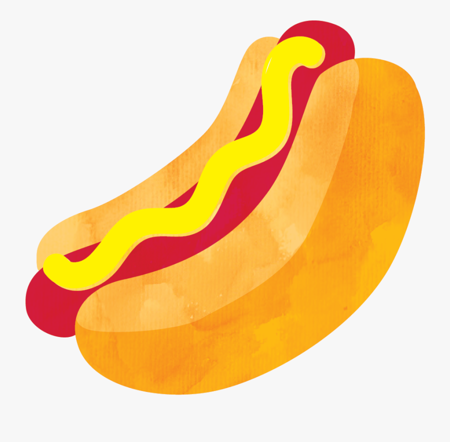 Hotdog Clipart Hamburger Hotdog - Clip Art, Transparent Clipart