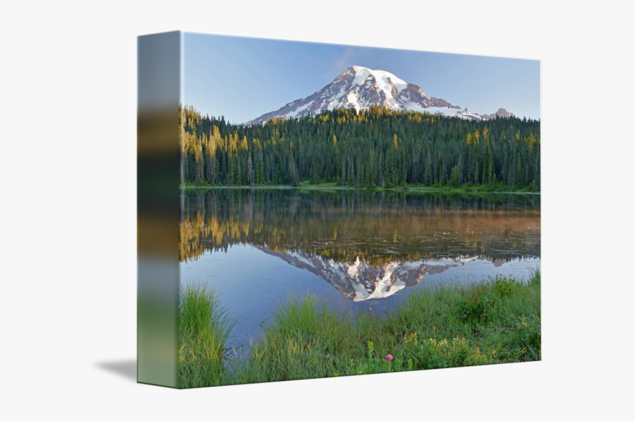 Clip Art Mount Rainier Above A - Summit, Transparent Clipart