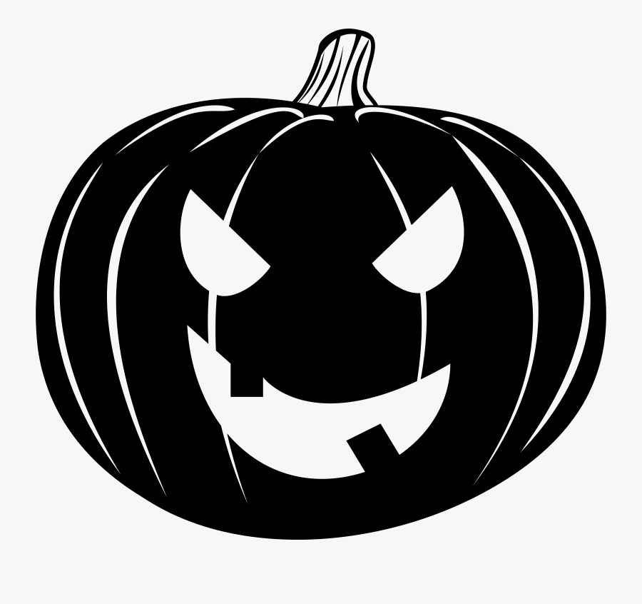 Jack O" Lantern Black - Clip Art Jack Olantern, Transparent Clipart