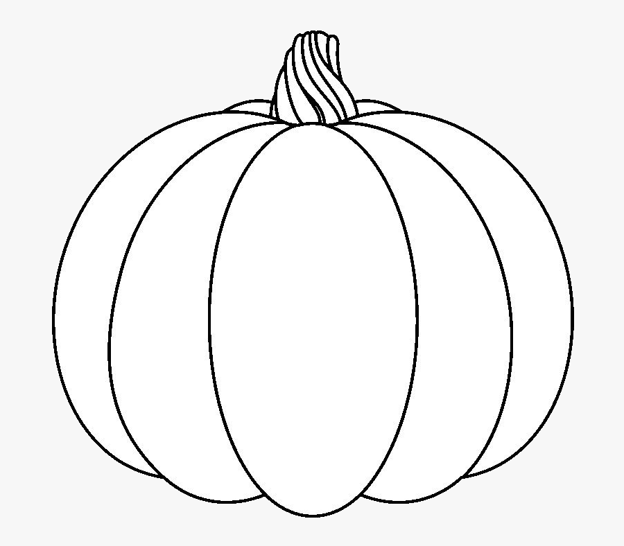 Pumpkin Clipart Black And White To Print Out Transparent - Pumpkin Clipart Black And White, Transparent Clipart