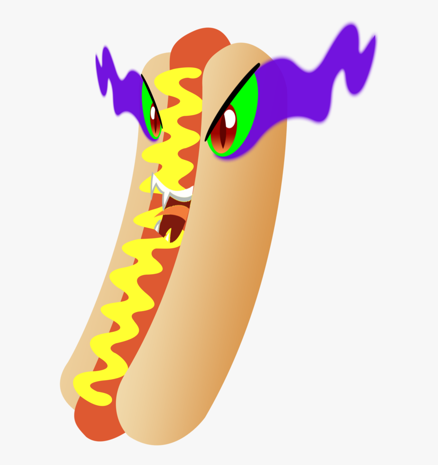 Shadowthewerewolf, Deliciously Evil, Food, Hot Dog - Cartoon Evil Sausages, Transparent Clipart
