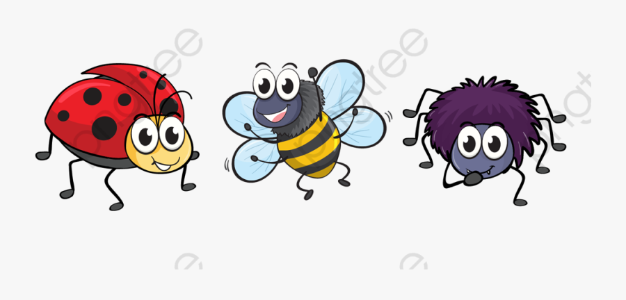 Bug Clipart Cartoon - Transparent Background Cartoon Bugs, Transparent Clipart
