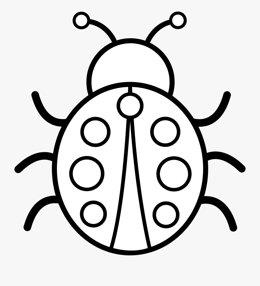 Bug Clipart - Bug Black And White Clipart, Transparent Clipart