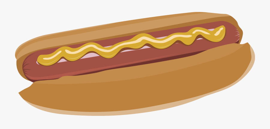 Hot Dog,finger Food,hot Dog Bun - Comida Chatarra Animada Hot Dog, Transparent Clipart