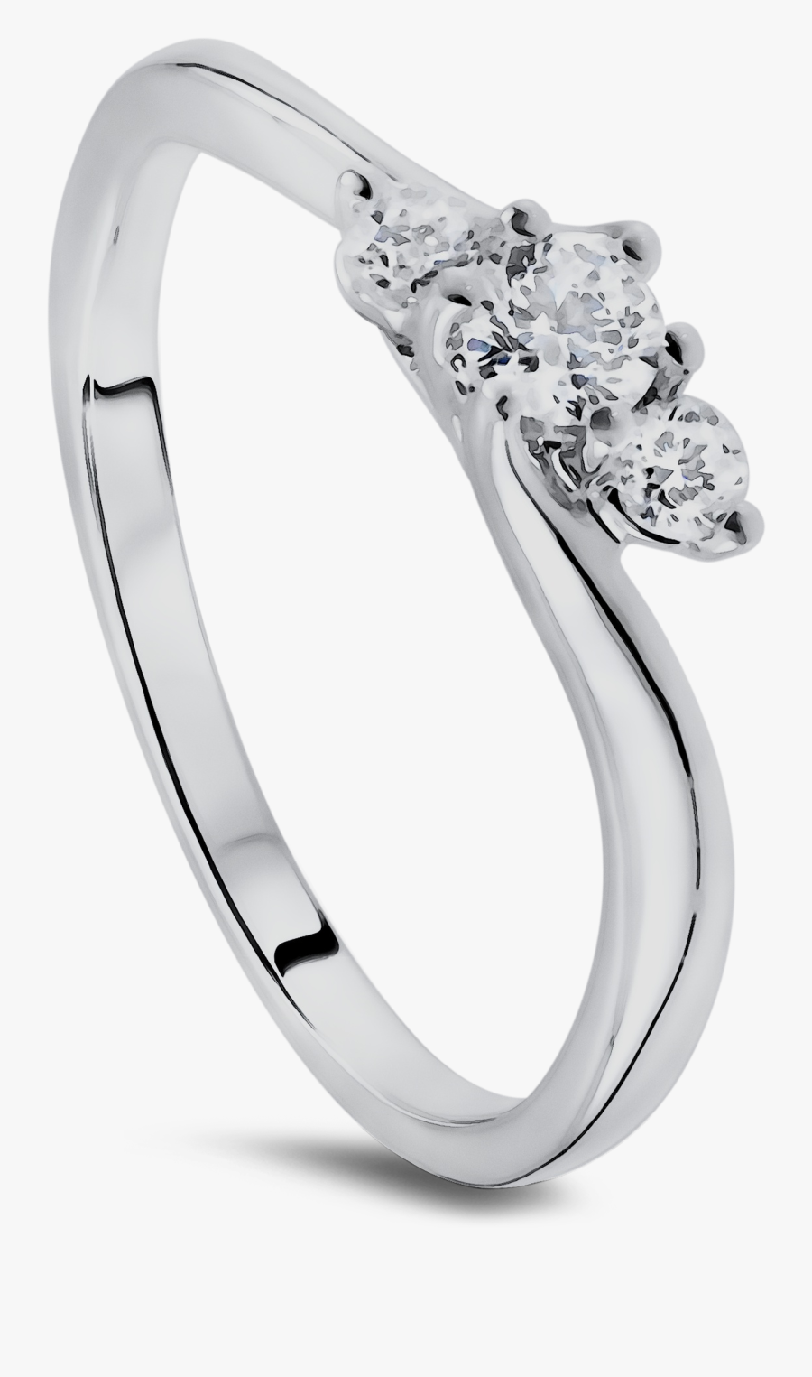 Transparent Diamond Ring Clipart Black And White - Pre-engagement Ring, Transparent Clipart