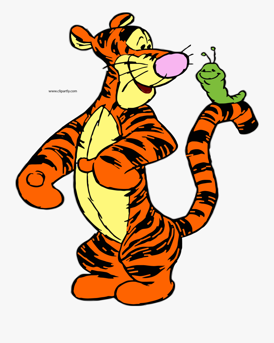 Tigger Tigger And Bug Clipart Png Image Download - Tiger Winnie Pooh Cara, Transparent Clipart