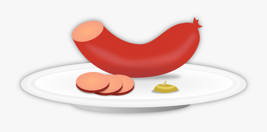 Free Hot Dog Clipart, - Clipart Sausage, Transparent Clipart