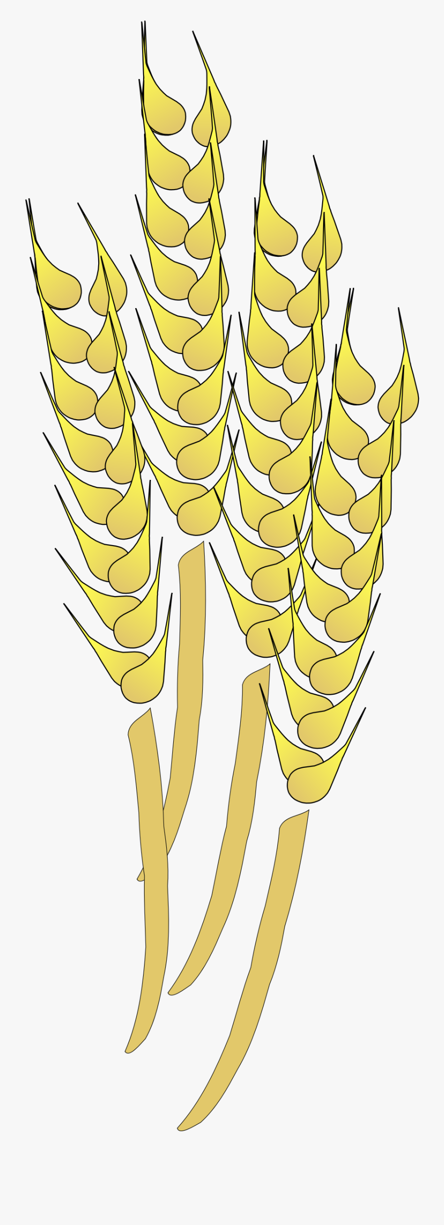 Wheat Clipart Wheat Stalk - Wheat Clip Art, Transparent Clipart