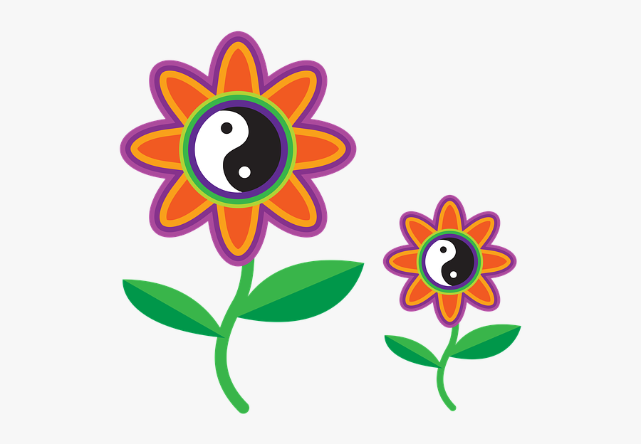 Clipart, Retro, Flower, Classic, Forties, Fifties - Blomst Clipart, Transparent Clipart