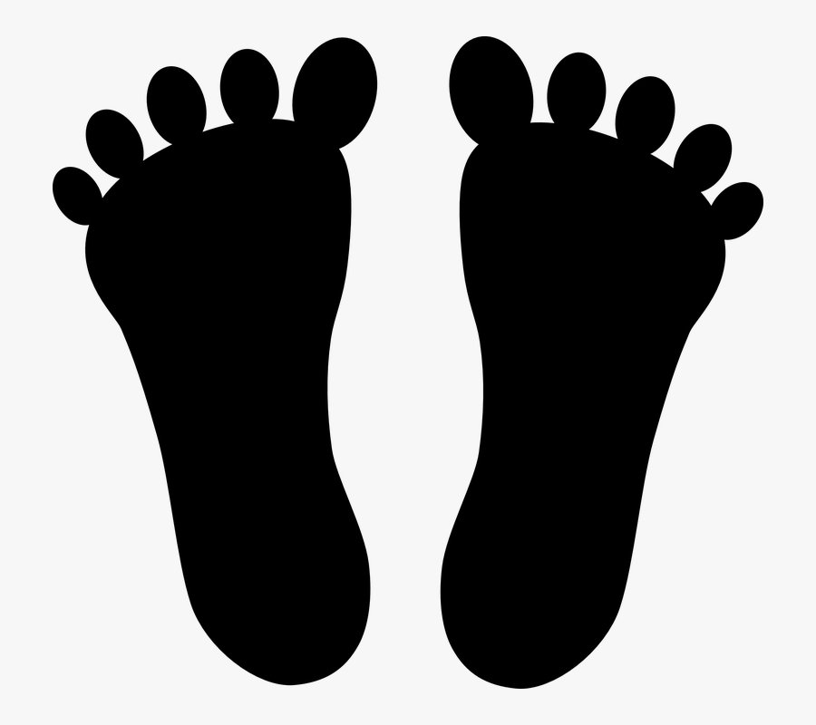 Walking Feet Free Vector Graphic Feet Foot Body Leg - Foot Clipart, Transparent Clipart